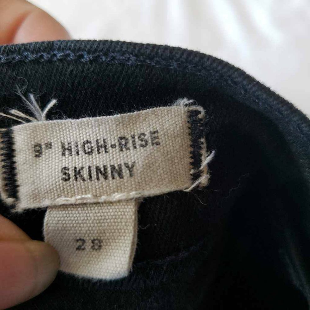 Madewell Womens 9 High-Rise Skinny Jeans  28 - Picture 6 of 8